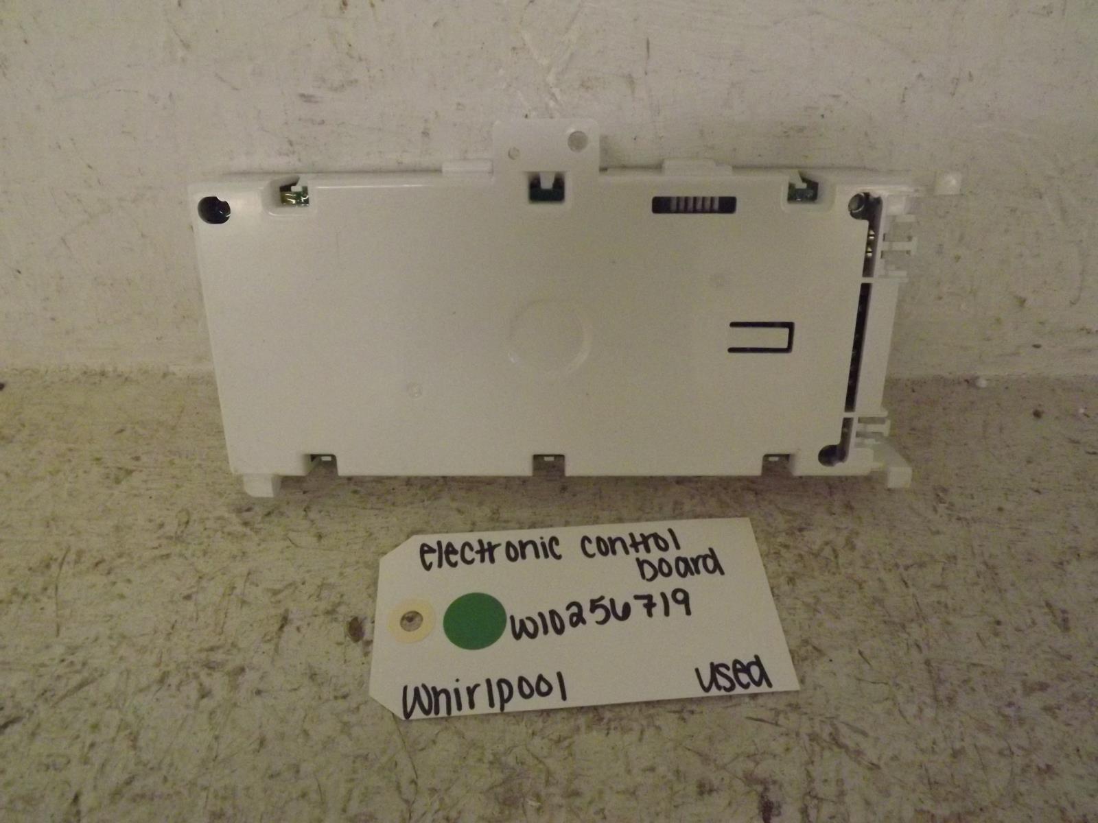 Whirlpool Dryer W10256719 Electronic Control Board Used Whirlpool Dryer W10256719 Electronic Control Board Used
